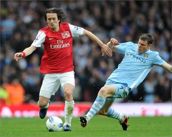 Rosicky vs Milner: Arsenal's Win Over Manchester City (1:0), BPL, Emirates Stadium, 2012