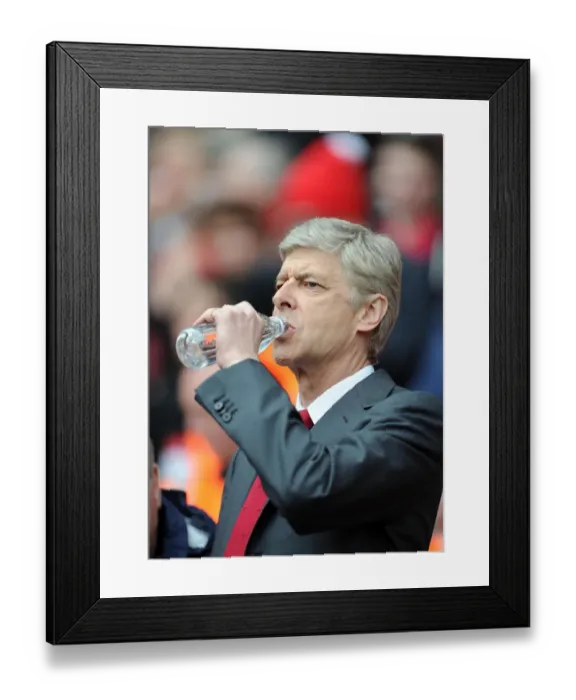Framed Print : Arsene Wenger and Arsenal Face Manchester City: A Premier League Battle, April 2012 Framed Print : Arsene Wenger and Arsenal Face Manchester City: A Premier League Battle, April 2012