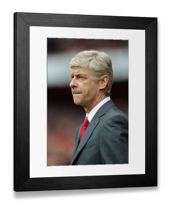 Framed Print : Arsene Wenger Leads Arsenal Against Manchester City, 2011-12 Premier League Framed Print : Arsene Wenger Leads Arsenal Against Manchester City, 2011-12 Premier League