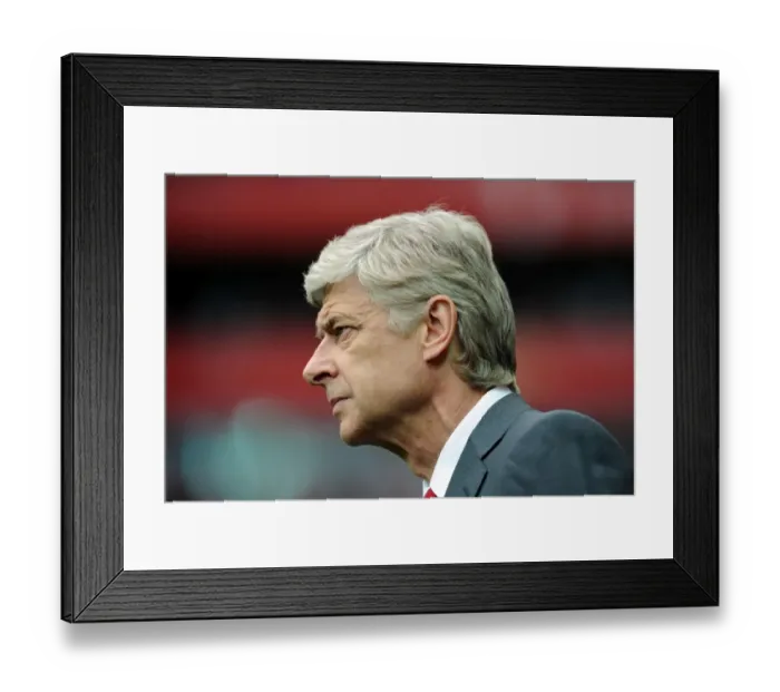 Framed Print : Arsene Wenger Leads Arsenal Against Manchester City, Premier League 2011-12 Framed Print : Arsene Wenger Leads Arsenal Against Manchester City, Premier League 2011-12
