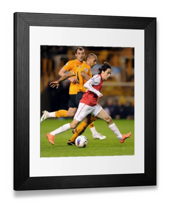 Framed Print : Yossi Benayoun Dashes Past Carl Henry: Wolverhampton Wanderers vs Arsenal, Premier League 2011-12 Framed Print : Yossi Benayoun Dashes Past Carl Henry: Wolverhampton Wanderers vs Arsenal, Premier League 2011-12