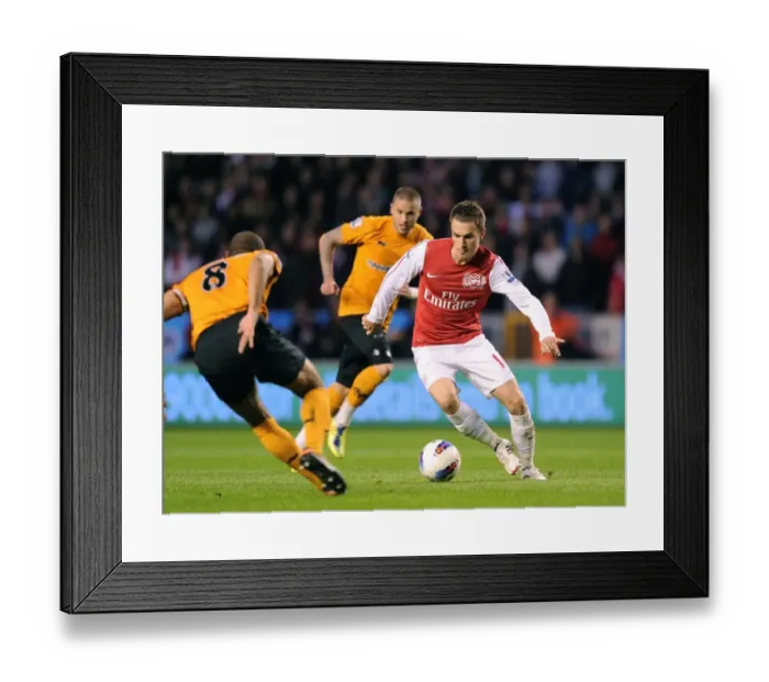 Framed Print : Ramsey Breaks Past Henry: Wolverhampton Wanderers vs. Arsenal, 2012 Premier League Framed Print : Ramsey Breaks Past Henry: Wolverhampton Wanderers vs. Arsenal, 2012 Premier League