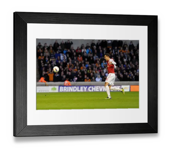 Framed Print : Robin van Persie's Penalty: Arsenal's Win at Wolverhampton Wanderers, 2012 Premier League Framed Print : Robin van Persie's Penalty: Arsenal's Win at Wolverhampton Wanderers, 2012 Premier League