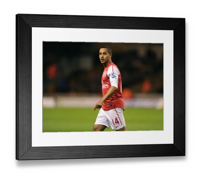 Framed Print : Theo Walcott in Action: Arsenal vs. Wolverhampton Wanderers, Premier League 2011-12 Framed Print : Theo Walcott in Action: Arsenal vs. Wolverhampton Wanderers, Premier League 2011-12