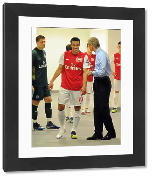 Van Persie and Wenger: A Pre-Match Chat at Arsenal's Emirates Stadium (Arsenal v Chelsea, 2011-12)