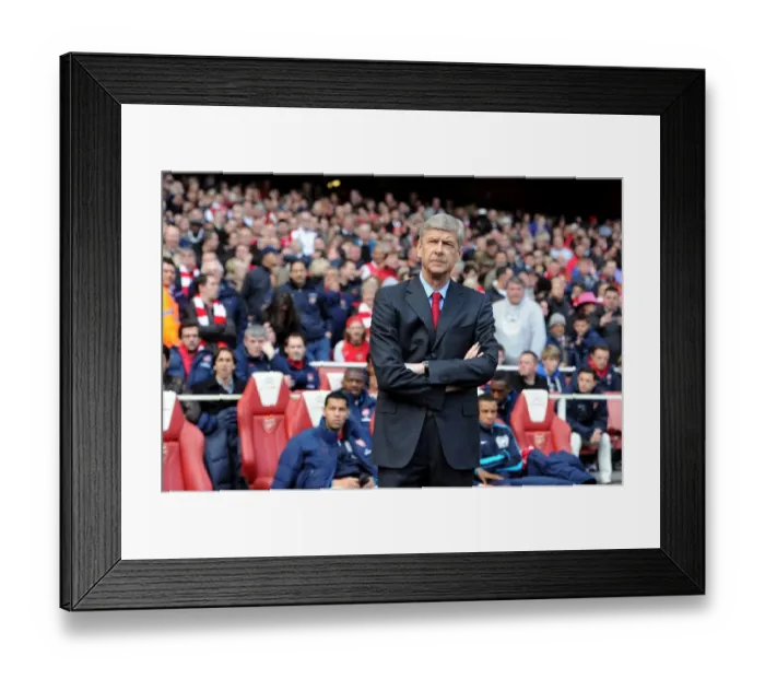 Framed Print : Arsene Wenger: The Battle of Emirates - Arsenal vs Chelsea (2011-2012) - Premier League Clash Framed Print : Arsene Wenger: The Battle of Emirates - Arsenal vs Chelsea (2011-2012) - Premier League Clash