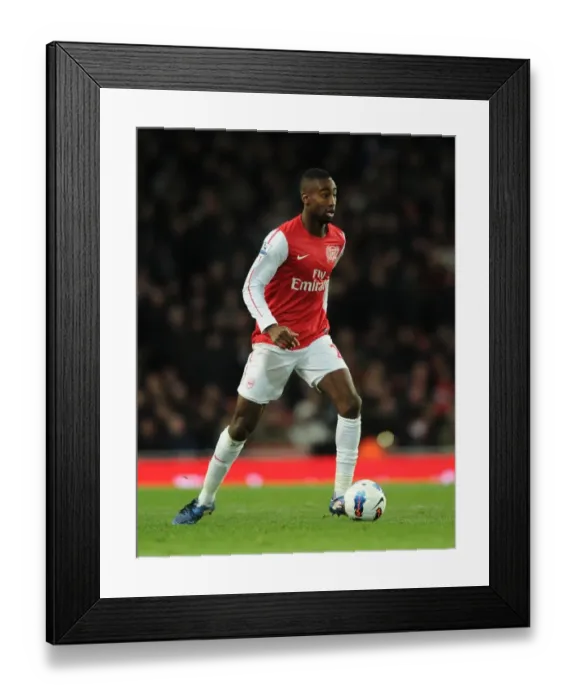 Framed Print : Johan Djourou Focuses in Arsenal's Battle Against Wigan Athletic (April 2012) Framed Print : Johan Djourou Focuses in Arsenal's Battle Against Wigan Athletic (April 2012)