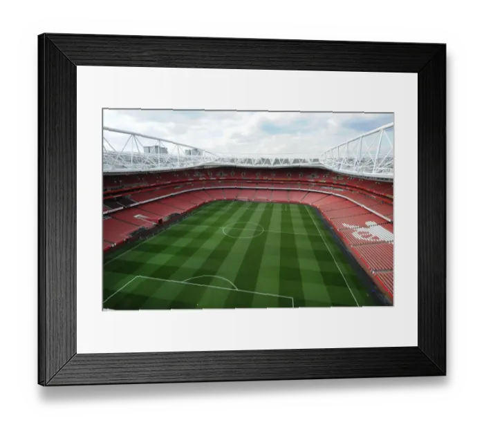 Framed Print : Arsenal vs Wigan Athletic: Premier League Showdown at Emirates Stadium (2011-2012)