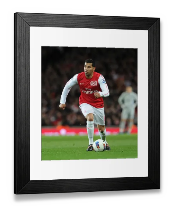 Framed Print : Andre Santos in Action: Arsenal vs Wigan Athletic, Premier League 2011-12 Framed Print : Andre Santos in Action: Arsenal vs Wigan Athletic, Premier League 2011-12