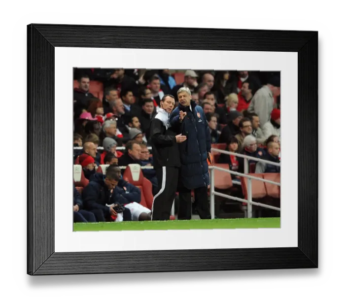 Framed Print : Arsene Wenger: Arsenal Boss in Action against Wigan Athletic, Premier League 2011-12 Framed Print : Arsene Wenger: Arsenal Boss in Action against Wigan Athletic, Premier League 2011-12