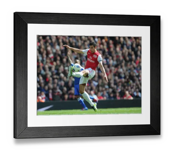 Framed Print : Robin van Persie's Intense Performance: Arsenal vs. Chelsea, Premier League 2011-12 Framed Print : Robin van Persie's Intense Performance: Arsenal vs. Chelsea, Premier League 2011-12