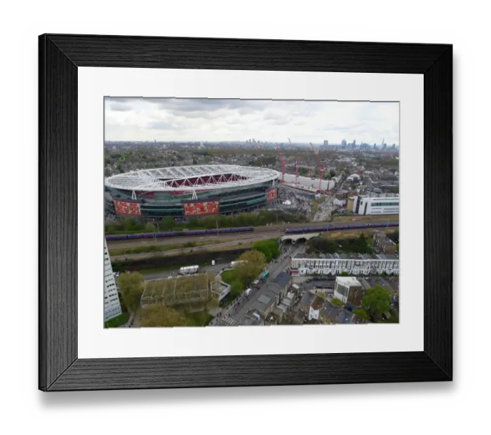 Framed Print : Arsenal vs. Chelsea: Premier League Clash at Emirates Stadium