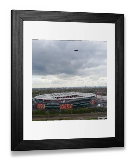 Framed Print : Aerial view of Emirates Stadium. Arsenal v Chelsea, barclays Premier League, Emirates Stadium, Arsenal Football Club Framed Print : Aerial view of Emirates Stadium. Arsenal v Chelsea, barclays Premier League, Emirates Stadium, Arsenal Football Club