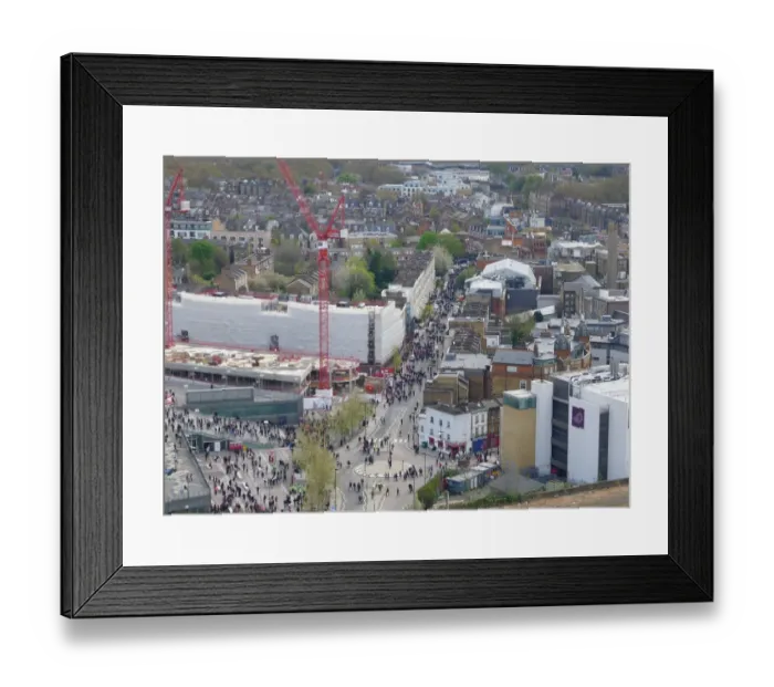 Framed Print : Arsenal vs Chelsea: Premier League Battle at Emirates Stadium