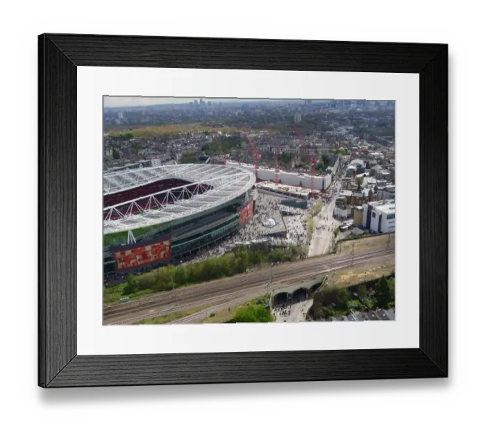 Framed Print : Arsenal vs. Chelsea Showdown at Emirates Stadium Framed Print : Arsenal vs. Chelsea Showdown at Emirates Stadium