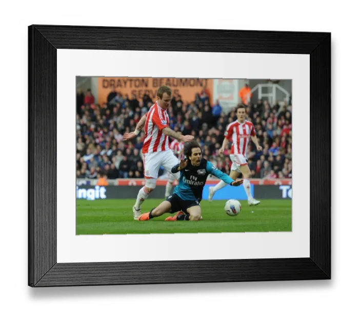Framed Print : Penalty Controversy: Yossi Benayoun Tripped by Glenn Whelan in Stoke City vs. Arsenal (2012) Framed Print : Penalty Controversy: Yossi Benayoun Tripped by Glenn Whelan in Stoke City vs. Arsenal (2012)