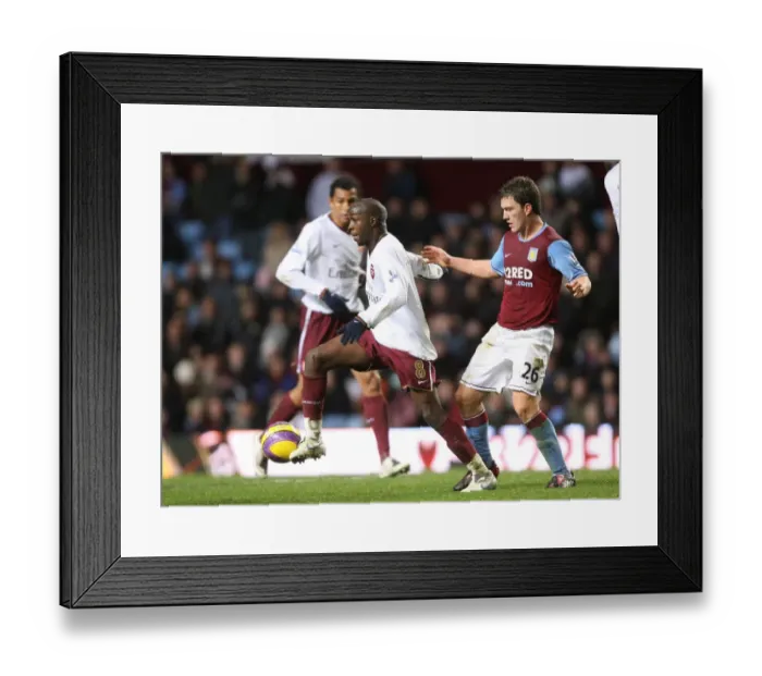 Framed Print : Diarra's Double: Arsenal Edge Past Aston Villa 2-1 in Premier League Clash, December 2007 Framed Print : Diarra's Double: Arsenal Edge Past Aston Villa 2-1 in Premier League Clash, December 2007