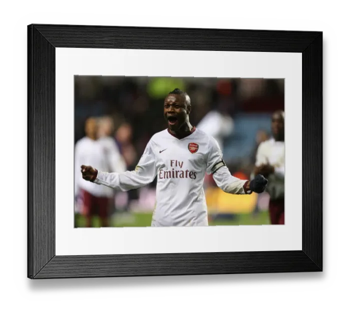 Framed Print : Gallas's Triumph: Arsenal's Glorious 2-1 Victory Over Aston Villa, 2007 Framed Print : Gallas's Triumph: Arsenal's Glorious 2-1 Victory Over Aston Villa, 2007