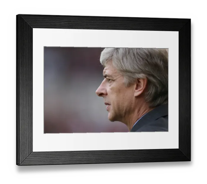 Framed Print : Arsene Wenger Leading Arsenal to a 2:1 Victory over Middlesbrough in the Barclays Premier League Framed Print : Arsene Wenger Leading Arsenal to a 2:1 Victory over Middlesbrough in the Barclays Premier League