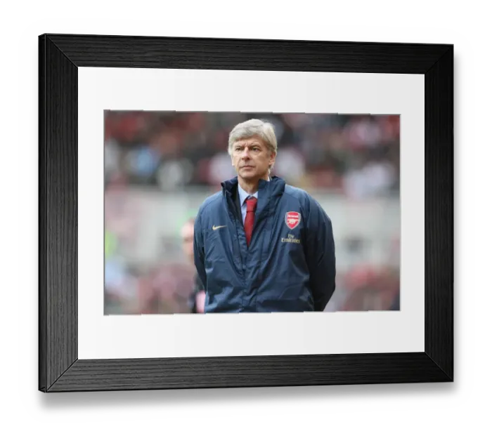 Framed Print : Arsene Wenger Leads Arsenal to a 2:1 Victory over Middlesbrough in the Barclays Premier League Framed Print : Arsene Wenger Leads Arsenal to a 2:1 Victory over Middlesbrough in the Barclays Premier League