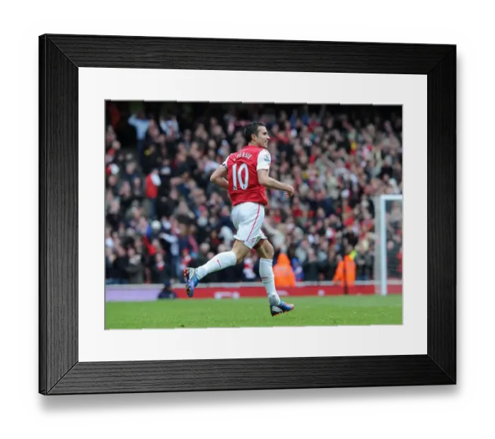 Framed Print : Robin van Persie's Emotional Comeback: Game-Winning Goal for Arsenal vs. Norwich City (2011-12) Framed Print : Robin van Persie's Emotional Comeback: Game-Winning Goal for Arsenal vs. Norwich City (2011-12)