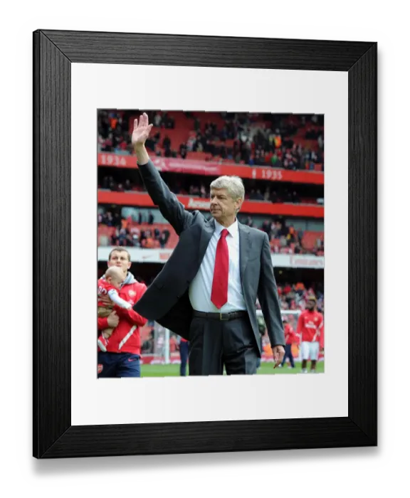 Framed Print : Arsene Wenger's Farewell: Last Match as Arsenal Manager (2011-12) vs Norwich City Framed Print : Arsene Wenger's Farewell: Last Match as Arsenal Manager (2011-12) vs Norwich City