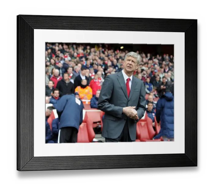 Framed Print : Arsene Wenger: Arsenal Manager at Emirates Stadium (2011-12 Season vs Norwich City) Framed Print : Arsene Wenger: Arsenal Manager at Emirates Stadium (2011-12 Season vs Norwich City)