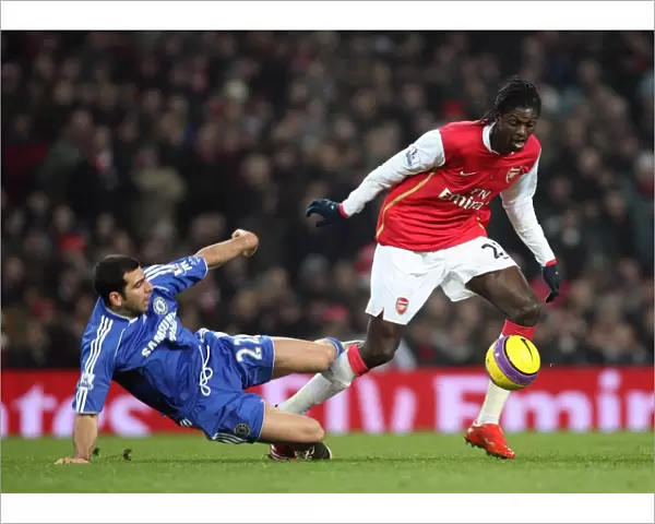 Emmanuel Adebayor (Arsenal) Tal Bein Haim (Chelsea)