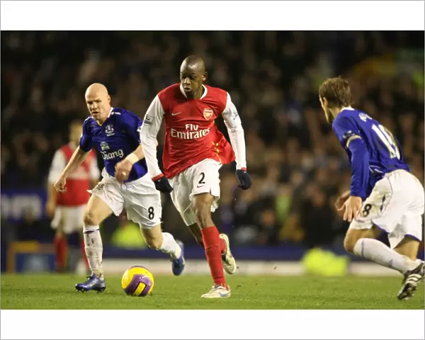 Abou Diaby (Arsenal) Andy Johnson and Phil Neville (Everton)
