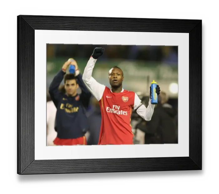 Framed Print : William Gallas Celebrates Arsenal's Victory: 4-1 Over Everton, Barclays Premier League, 2007 Framed Print : William Gallas Celebrates Arsenal's Victory: 4-1 Over Everton, Barclays Premier League, 2007