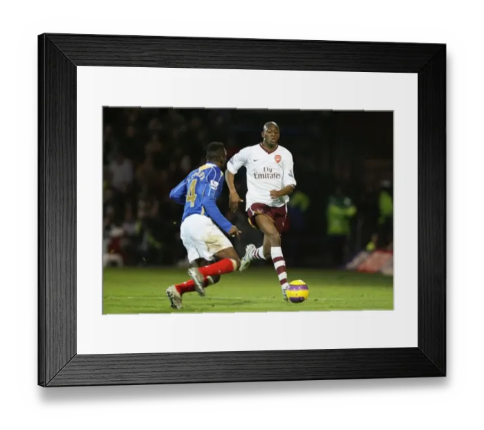  : Abu Diaby (Arsenal) Lauren (Portsmouth)