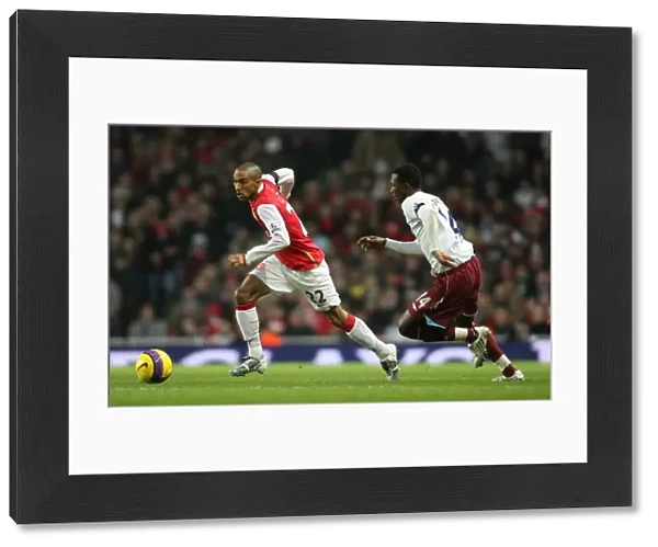 Gael Clichy (Arsenal) John Pantsil (West Ham)