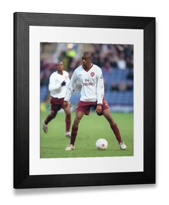 Framed Print : Abou Diaby's Dominant Display: Arsenal's 0:2 FA Cup Victory Over Burnley (January 6, 2008)