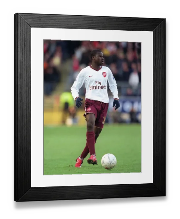 Framed Print : Emmanuel Eboue's Unforgettable Performance: Arsenal's 2-0 FA Cup Victory Over Burnley (January 2008) Framed Print : Emmanuel Eboue's Unforgettable Performance: Arsenal's 2-0 FA Cup Victory Over Burnley (January 2008)