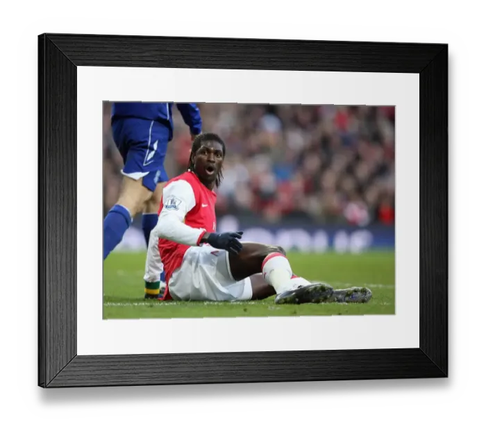 Framed Print : Emmanuel Adebayor vs Birmingham City: 1-1 Stalemate at Emirates Stadium, Barclays Premier League (2008) Framed Print : Emmanuel Adebayor vs Birmingham City: 1-1 Stalemate at Emirates Stadium, Barclays Premier League (2008)