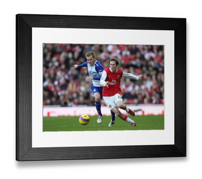 Framed Print : Alex Hleb (Arsenal) Seb Larsson (Birmingham) Framed Print : Alex Hleb (Arsenal) Seb Larsson (Birmingham)