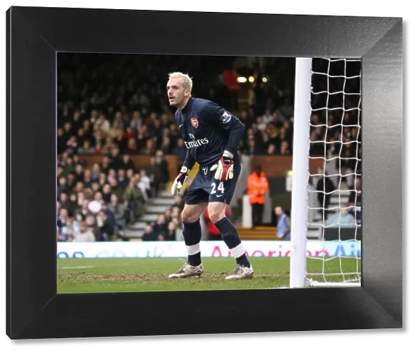 Manuel Almunia's Triumph: Arsenal's 3-0 Victory Over Fulham at Craven Cottage, January 19, 2008