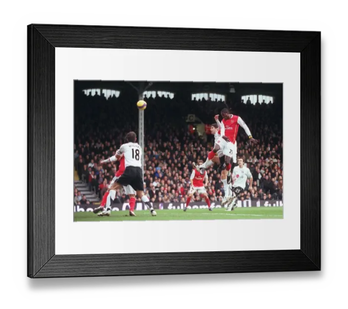 Framed Print : Adebayor's Debut Goal: Arsenal Crushes Fulham 3-0 (19 / 1 / 07) Framed Print : Adebayor's Debut Goal: Arsenal Crushes Fulham 3-0 (19 / 1 / 07)