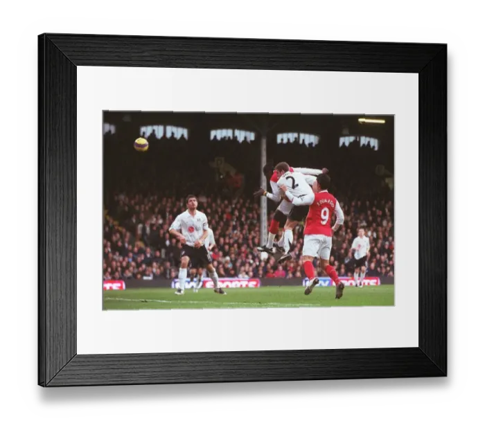 Framed Print : Adebayor's Intense Goal: Arsenal Crushes Fulham 3-0 in Premier League Framed Print : Adebayor's Intense Goal: Arsenal Crushes Fulham 3-0 in Premier League