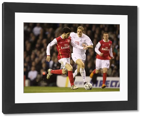 Cesc Fabregas (Arsenal) Michael Dawson (Tottenham)