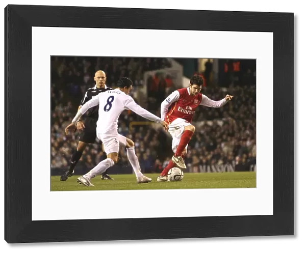 Cesc Fabregas (Arsenal) Jermaine Jenas (Tottenham)