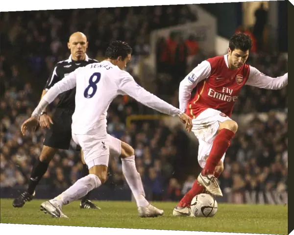 Cesc Fabregas (Arsenal) Jermaine Jenas (Tottenham)