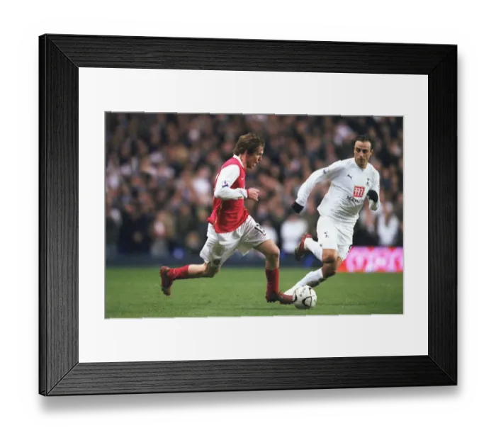 Framed Print : Hleb vs. Berbatov: Tottenham's Dominance in the 2008 Carling Cup Semi-Final (5-1) Framed Print : Hleb vs. Berbatov: Tottenham's Dominance in the 2008 Carling Cup Semi-Final (5-1)