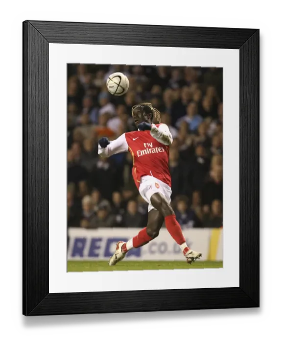 Framed Print : Bacary Sagna's Determined Performance: Arsenal's 5:1 Comeback at White Hart Lane (Carling Cup Semi-Final, 2008) Framed Print : Bacary Sagna's Determined Performance: Arsenal's 5:1 Comeback at White Hart Lane (Carling Cup Semi-Final, 2008)