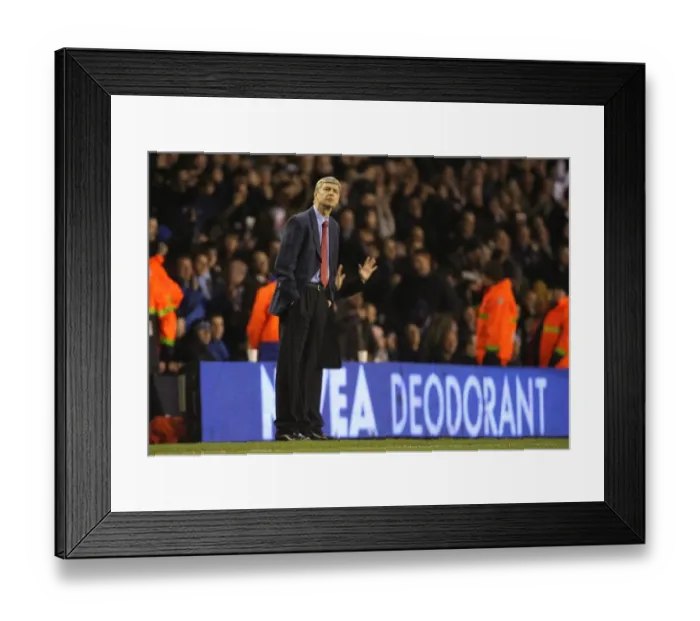Framed Print : Arsene Wenger the Arsenal Manager Framed Print : Arsene Wenger the Arsenal Manager