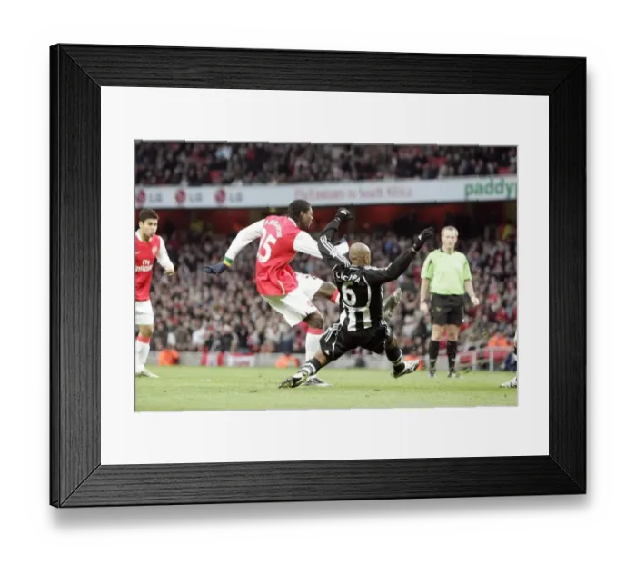 Framed Print : Adebayor's Intense FA Cup Debut Goal: Arsenal 3-0 Newcastle (vs Cacapa) Framed Print : Adebayor's Intense FA Cup Debut Goal: Arsenal 3-0 Newcastle (vs Cacapa)