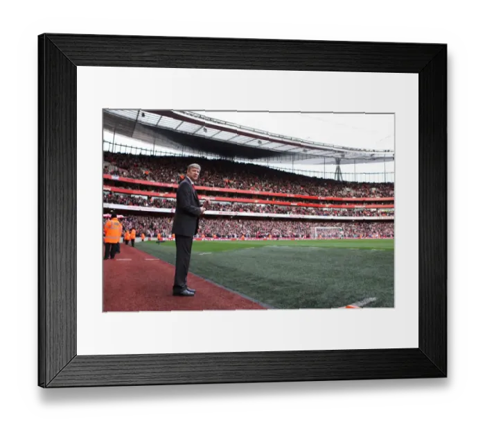 Framed Print : Arsene Wenger the Arsenal Manager