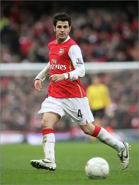Cesc Fabregas Leads Arsenal to 3:0 Victory over Newcastle United in FA Cup Fourth Round, Emirates Stadium (2008)