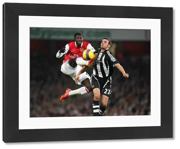 Emmanuel Adebayor (Arsenal) Steven Taylor (Newcastle United)