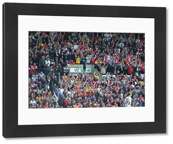Arsenal Fans at The Hawthorns: West Bromwich Albion vs Arsenal, Premier League 2011-2012